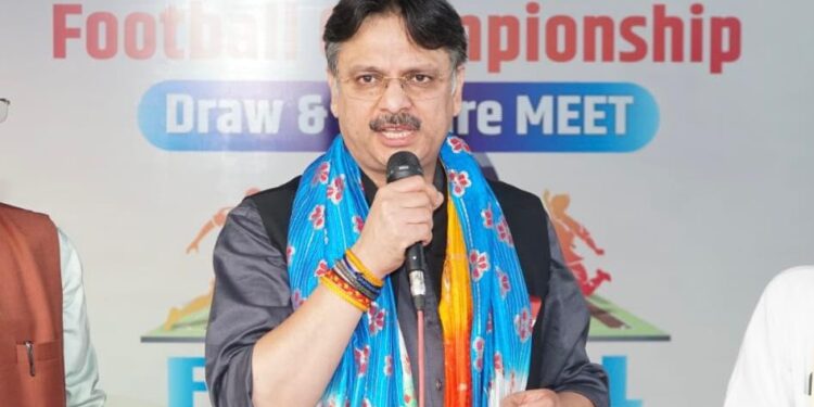Football Tournament to Begin from November 3– MLA Dr. Rajeshwar Singh Conducts Draw & Fixes Teams