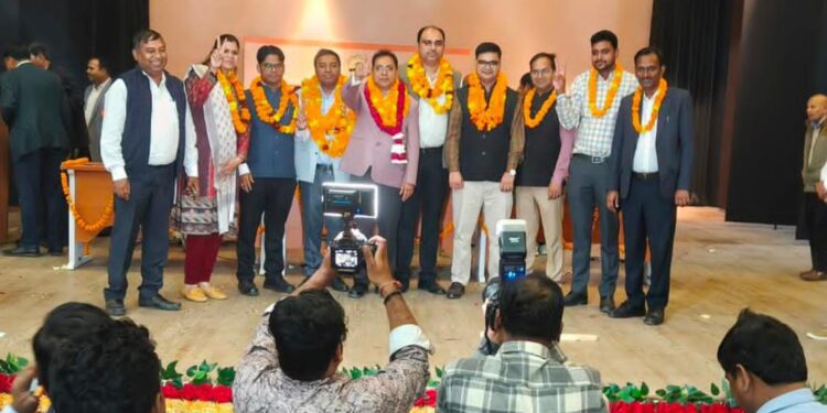Ram Badan Elected State Vice President of EO Association, Given Warm Welcome in Nanpara