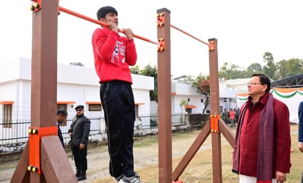 CM Dhami inspects Agniveer Recruitment Training Centre in Dehradun