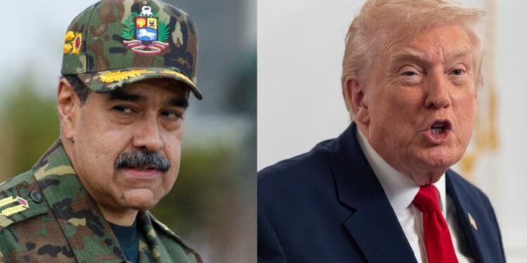 Trump claims Maduro