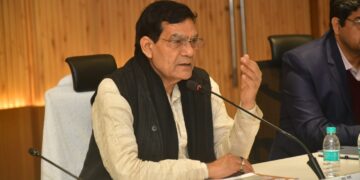 Minister A.K Sharma Reviews Urban Development Department Schemes