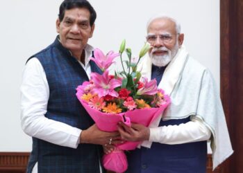 Minister A.K Sharma met PM Narendra Modi and expressed gratitude for public welfare Provisions Made in the Budget