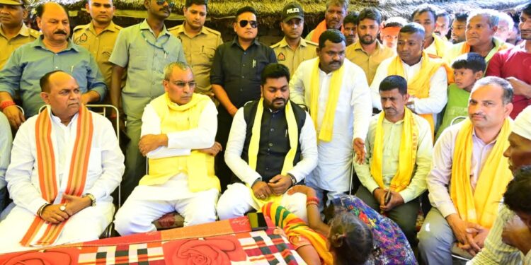 Minister Visits Grieving Family, Assures Justice and Support