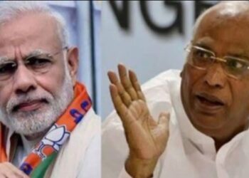 PM Modi-M Kharge