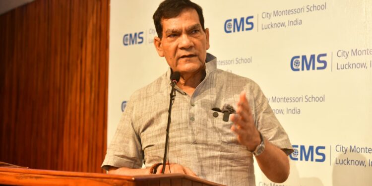 Minister A.K. Sharma inaugurates Children Film Festival at CMS Lucknow