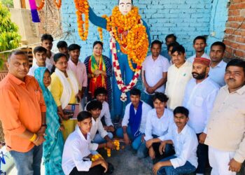 Ambedkar Jayanti: Team Rajeshwar organizes programs across villages and localities