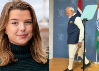Norwegian journalist to pm modi