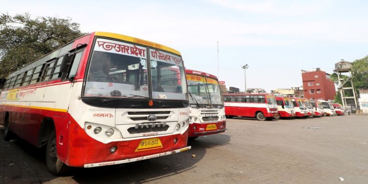 Live Tracking of Uttar Pradesh Transport Corporation Buses Making Passenger Travel Safer