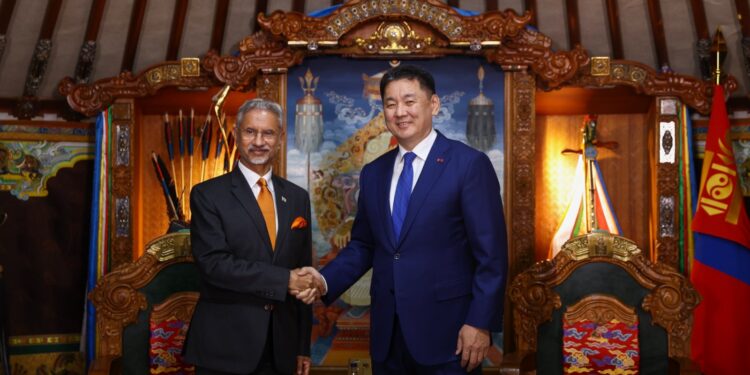 Jaishankar Mongolia Visit to Strengthen Strategic Partnership
