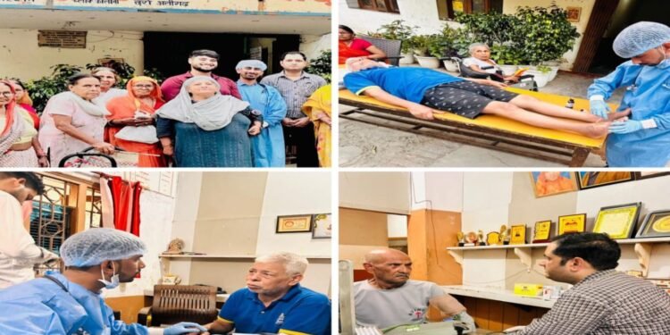 Free Health Camp Organized at Duhai Old Age Home, Hundreds Benefited