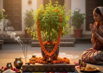 tulsi puja