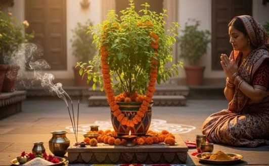 tulsi puja