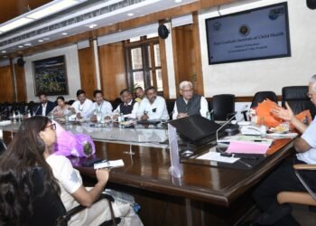 Governing Body Meeting Held Under the Chairmanship of the Chief Secretary