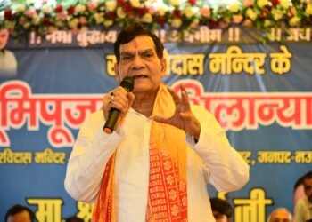 “It Is My Good fortune to Contribute to the Renovation of a Great Saint like Sant Ravidas Temple”: A.K Sharma