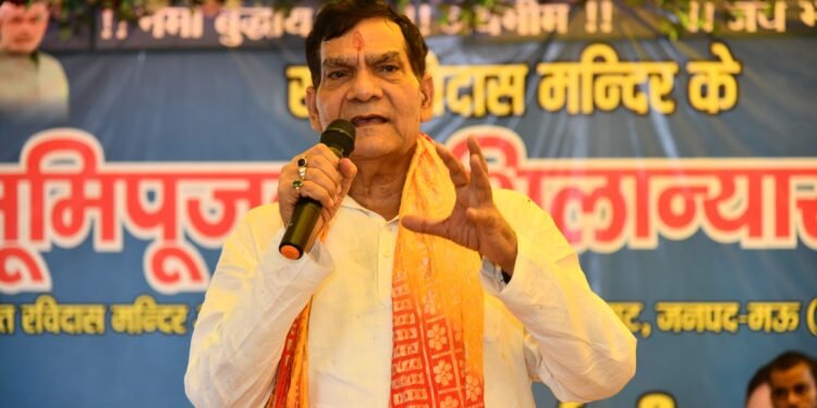 “It Is My Good fortune to Contribute to the Renovation of a Great Saint like Sant Ravidas Temple”: A.K Sharma