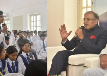 CEC Gyanesh Kumar Holds Inspiring Interaction with Students at Colvin Taluqdars’ College