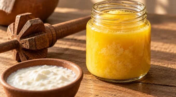 curd and ghee