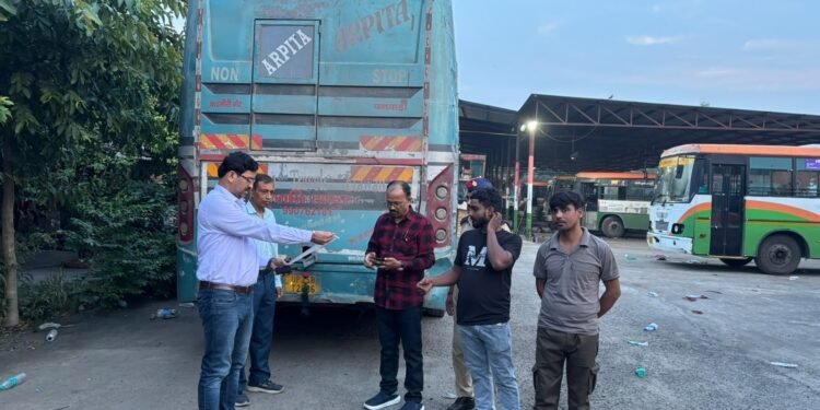 Operation Kavach 2.0: 25 Buses Seized, 46 Challaned in Gautam Buddh Nagar