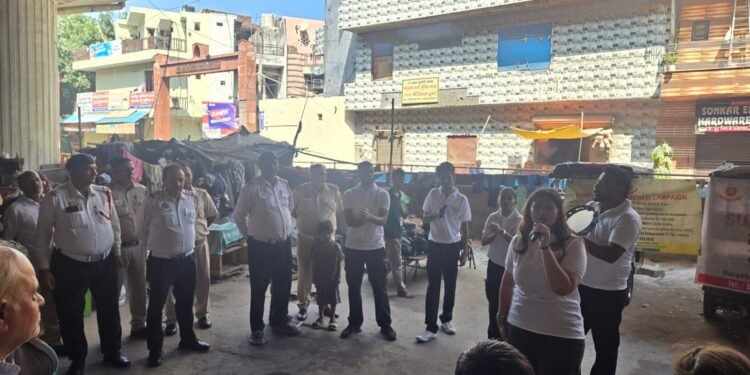 Street Play Raises Road Safety Awareness At Mansarovar Park Metro Station