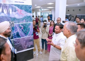Minister Anil Kumar and Chief Secretary S.P. Goyal Inaugurate the 11th Space Applications Adoption Workshop