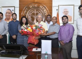IFS Trainee Officers Pay Courtesy Call on Chief Secretary