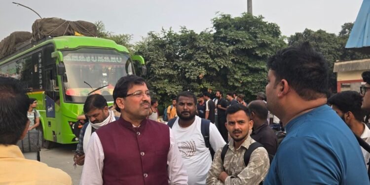 Operation Kavach: Major Crackdown on Unauthorized Buses in Gautam Buddh Nagar, 47 Buses Seized in Three Days