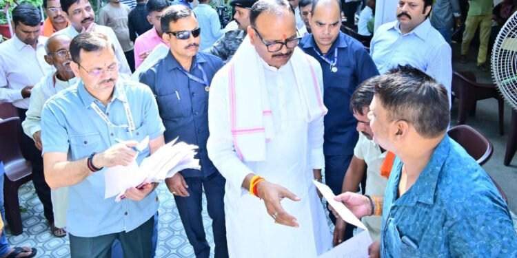 Deputy CM Brajesh Pathak Hears Public Grievances, Directs Officials To Ensure Swift Redressal