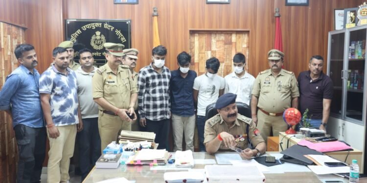 Four Arrested with Fake Currency Worth ₹1.84 Lakh in Greater Noida