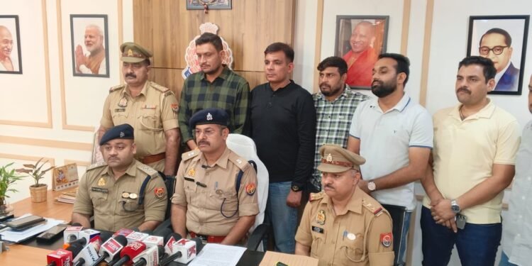 Two Notorious Chain-Snatching Suspects Arrested After Police Encounter in Noida